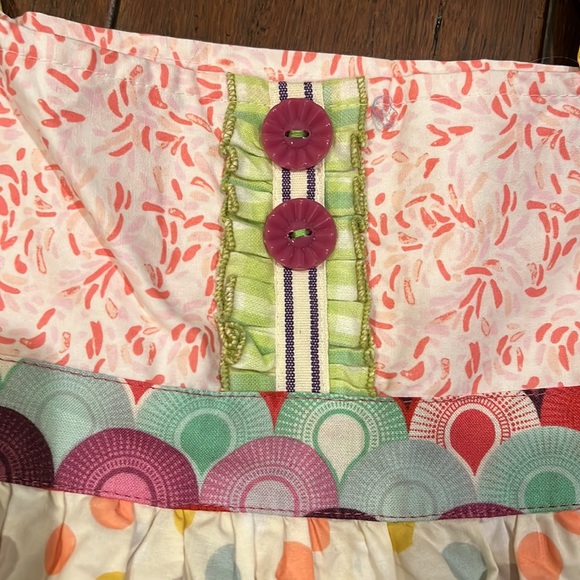 Matilda Jane Platinum Make A Wish Tiered Silly Knot Dress 6 - Picture 3 of 8